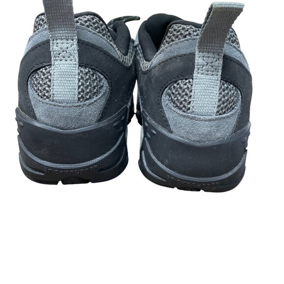 Merrell Mens Gray Black suede mesh Lows Hiking trail Sneakers SZ 10 SKU 9420 - Picture 12 of 14